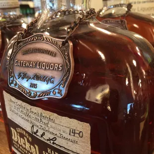 Our very own exclusive George Dickel barrel! Get your one of a kind bottle here.