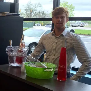 Tasting is a great way to meet people and learn about new products.