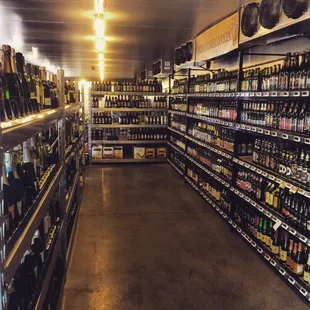 Our new and expanded bomber cooler that has more variety then you could imagine.