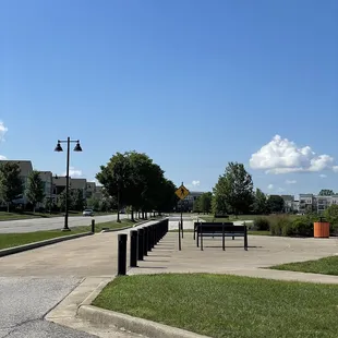 Bike/running pathways