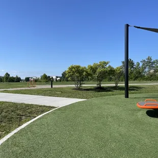 Lots of green space
