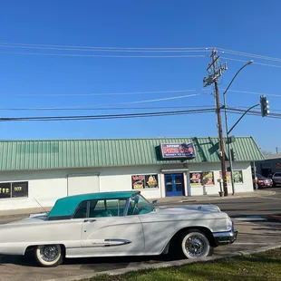 We're on the corner of Railroad and Barstow Ave in Clovis, CA! One street over from Clovis and Barstow Ave, across the walking path!