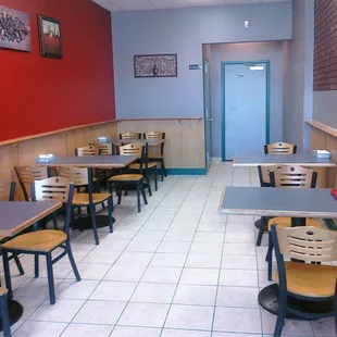 sushi and sashimi, interior