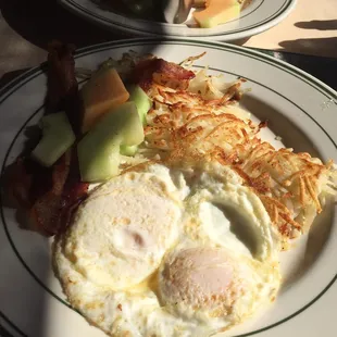 Eggs, Bacon, and Potato set