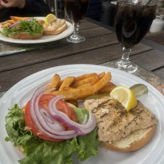 Alaskan Salmon Burger