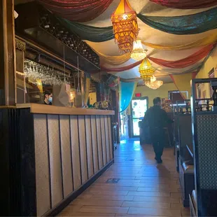 Restaurant interior