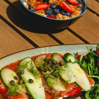 Lox Toast