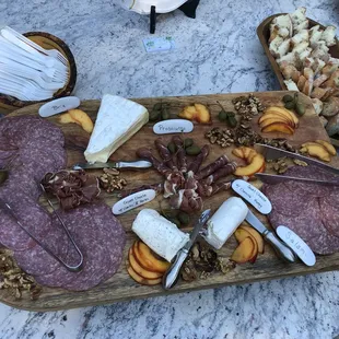 Charcuterie from above