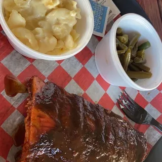 BBQ Ribs, Half Rack (6-8 Bones)