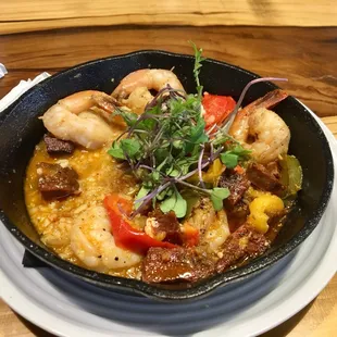 Gambas Al Ajillo (garlic and pepper shrimp)