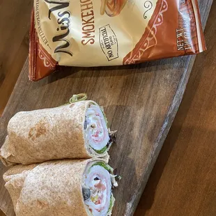 Italian Turkey Wrap (New) and Chips
