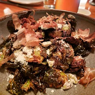 Crispy Brussels sprouts