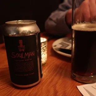 Aleman SoulMan brown ale, 7.2% ABV.