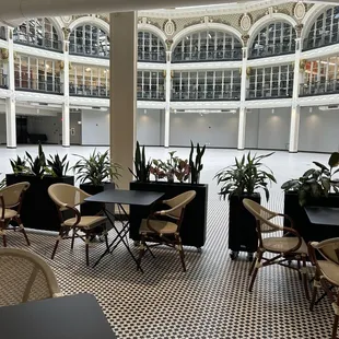 &quot;Outside&quot; seating