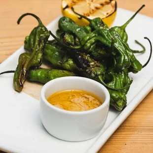 Shishito Peppers Side Dish