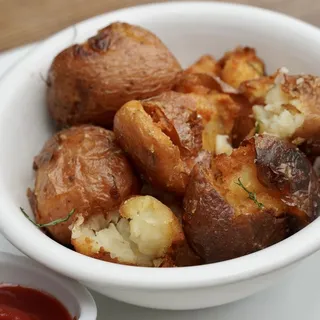 Smashed Breakfast Potatoes