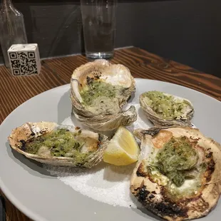 Grilled Oysters