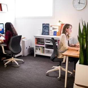 An example of the office space we provide