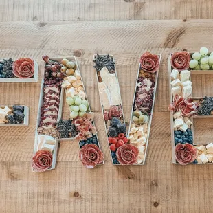 Charcuterie Letter Box