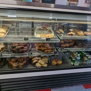 Fresh baked  $3 Scones $4.25 Double Xhoc Brownie gF Choc Cupcakes $3.50 Giant White Choc Oatmeal Cookies $1.50