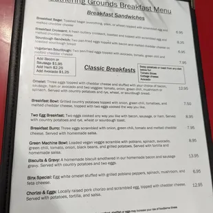 Breakfast 3-21-2022 served 7-11am