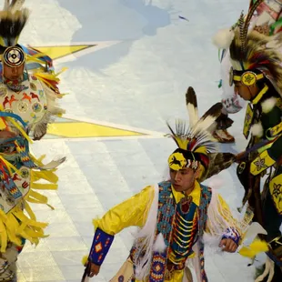I&apos;m told these guys generally handcraft their regalia themselves.