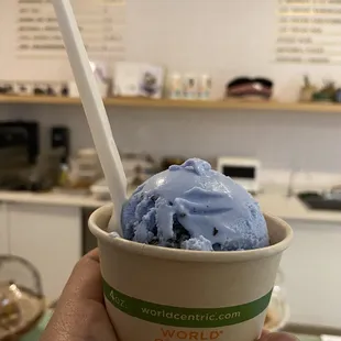 Cookie Monster ice cream