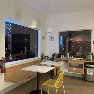 indoor seating