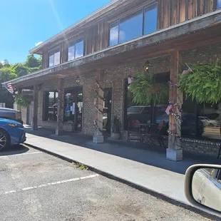 Outside of restaurant