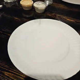 paper plates?