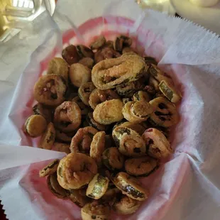 Deep fried jalapeños
