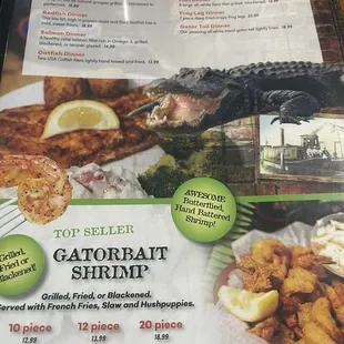 grilled fish