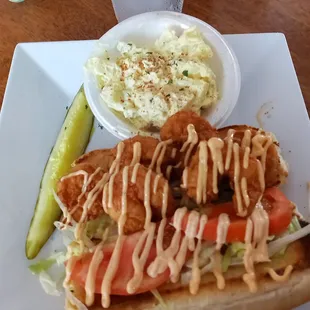Shrimp po boy