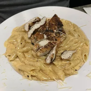 Cajun Chicken pasta, was ok, probably wouldn't order again
