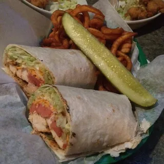 Cajun Chicken Wrap
