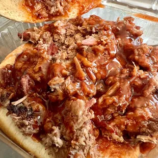 Chopped Beef Sandwich