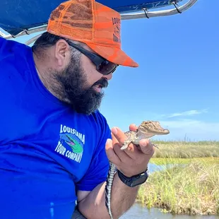 Capt Jason with Nubby