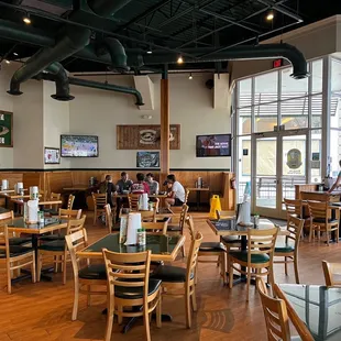 the dining area