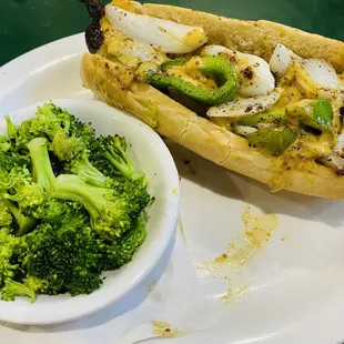 Backyard boss sausage sandwhich
