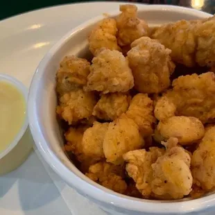 gator tail--tender appetizer $12