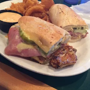 Gator cuban, wasn&apos;t bad at all.