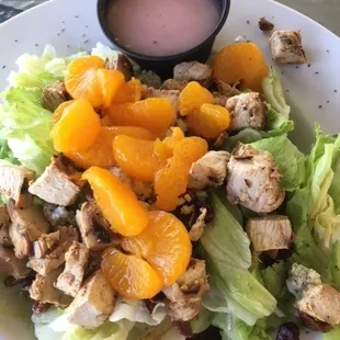$13 salad incl craisins, bleu cheese, candied pecans