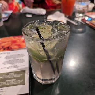Mojito with extra shot of rum - 10.15