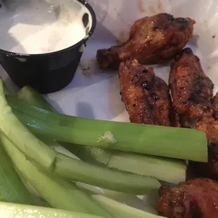Grilled Scooter Wings