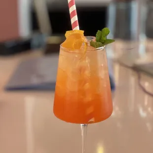 Germains Spritz was so refreshing!