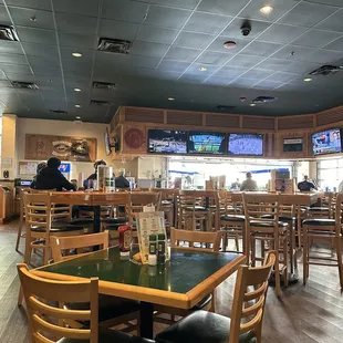 Inside dining