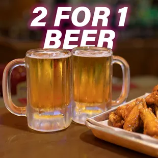 chicken wings and fried chicken