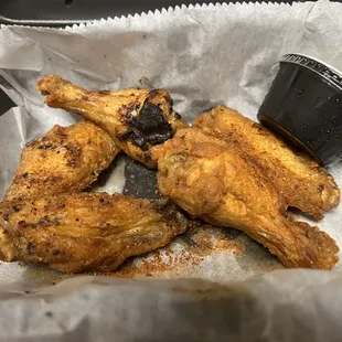 Cajun dry rub wings