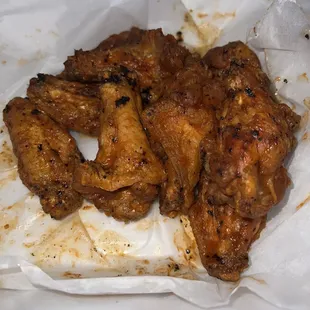 Hot grilled wings