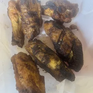 Very sad lemon pepper wings